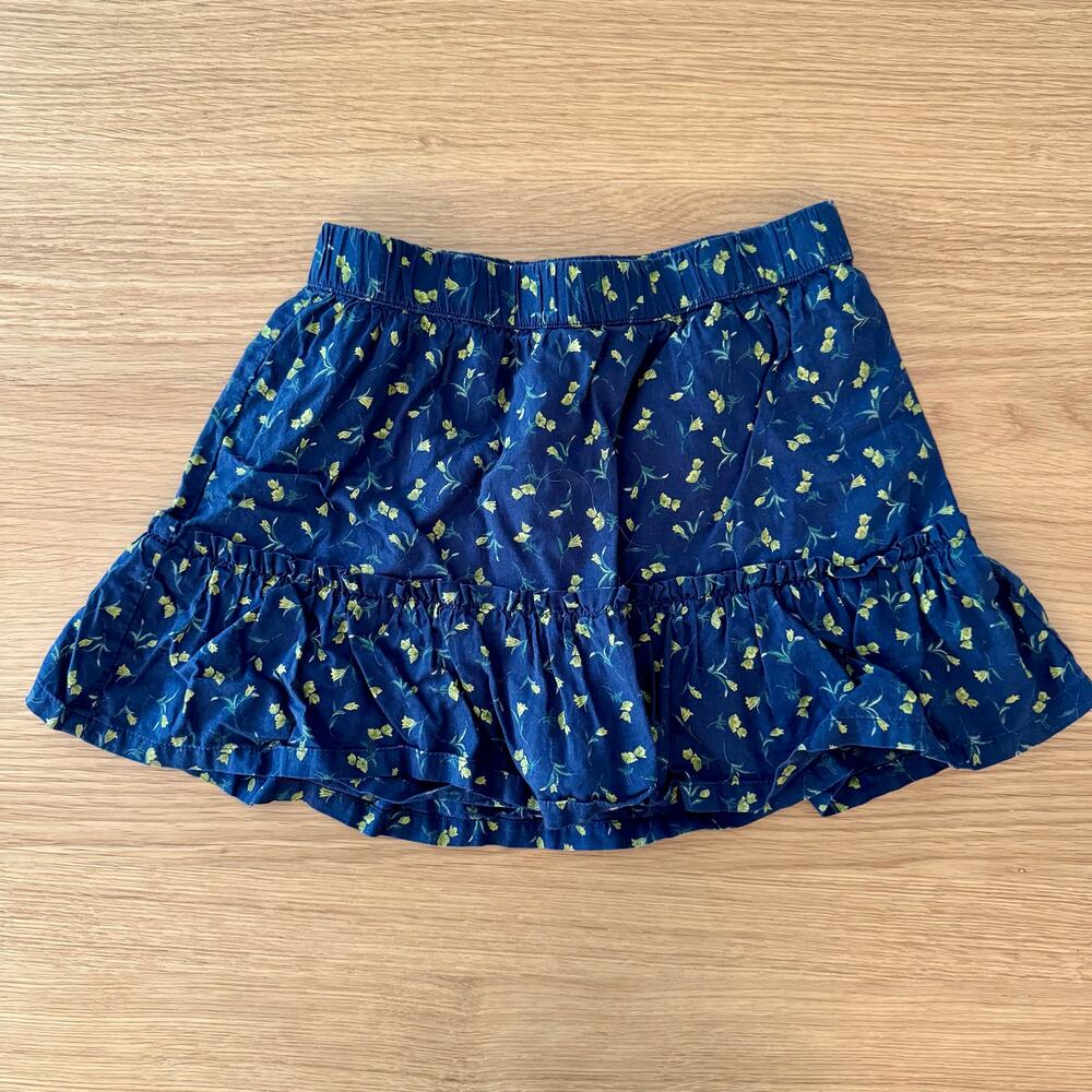 Gap Kids Floral Print Woven Elastic-Waist Skirt